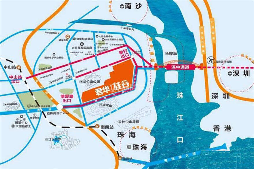 中山市君华硅谷图片|效果图|实景图|样板间图