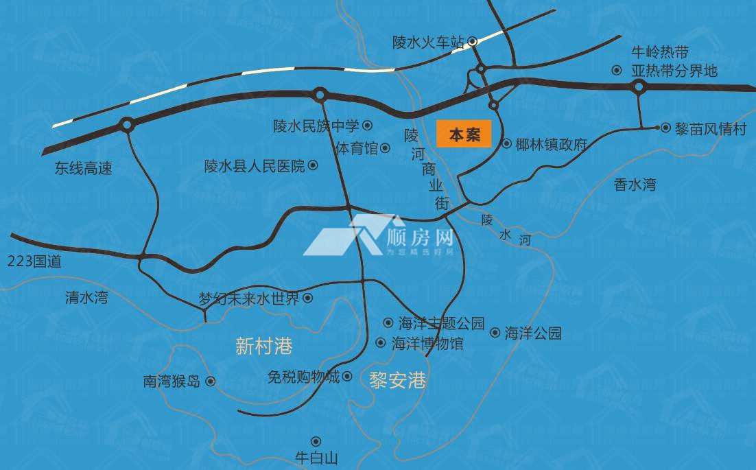 陵水县椰林润达御园图片|效果图|实景图|样板间图