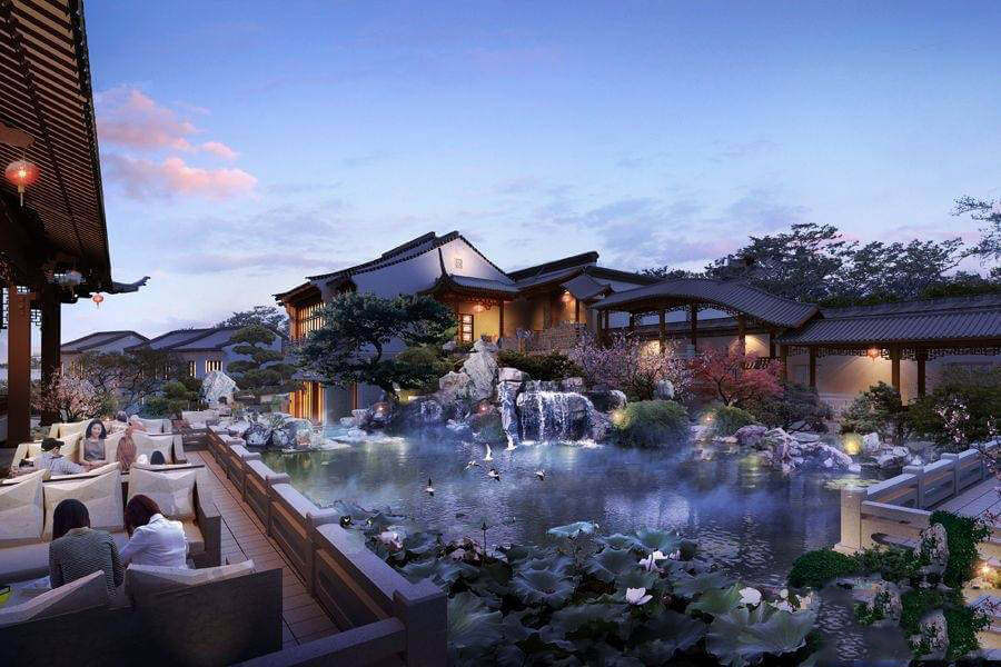 蓝光云报芙蓉园效果图