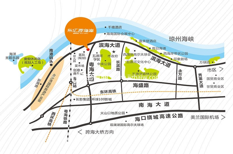 海口市东汇西海岸图片|效果图|实景图|样板间图