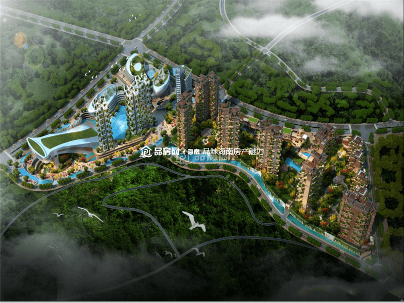 贵阳亨特碧桂园·云涧溪山-效果图