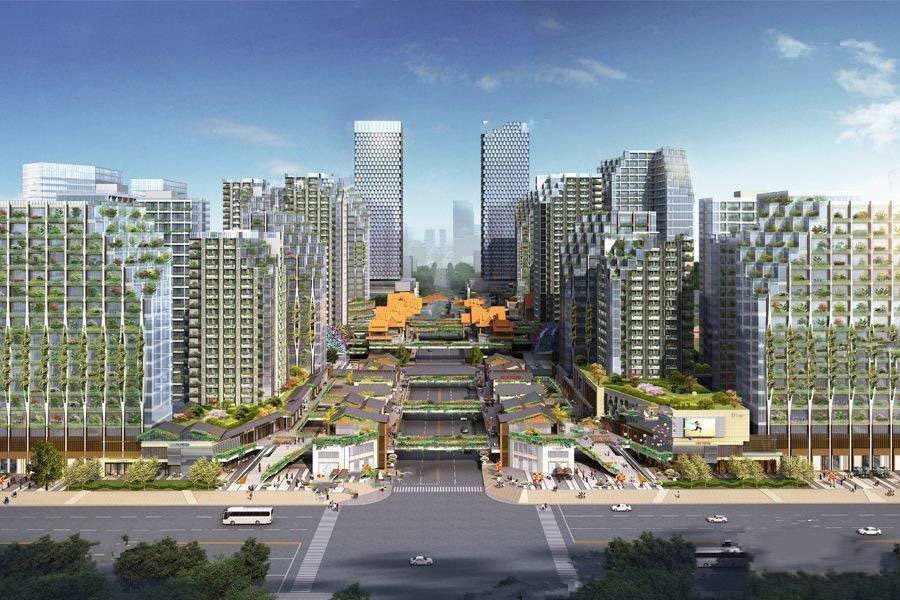 融创孔雀镇效果图
