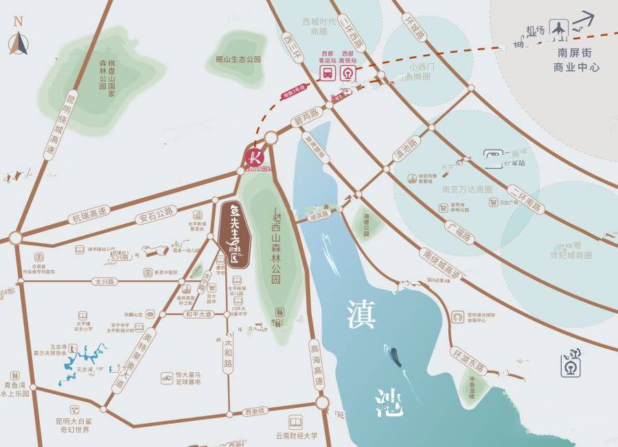 鱼先生的社区交通图
