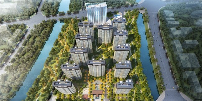 万科翡翠滨江效果图