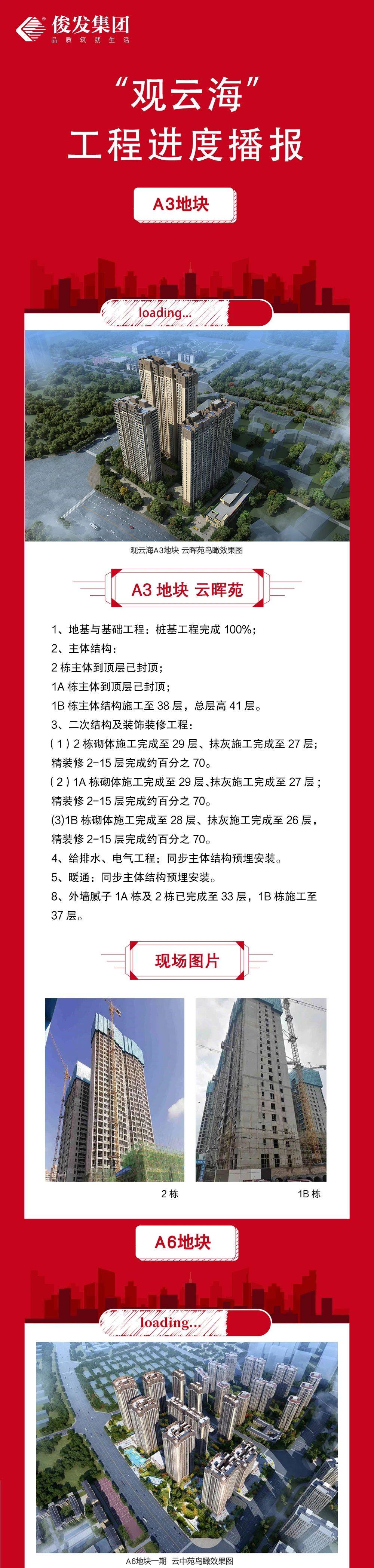 俊发观云海工程进度图