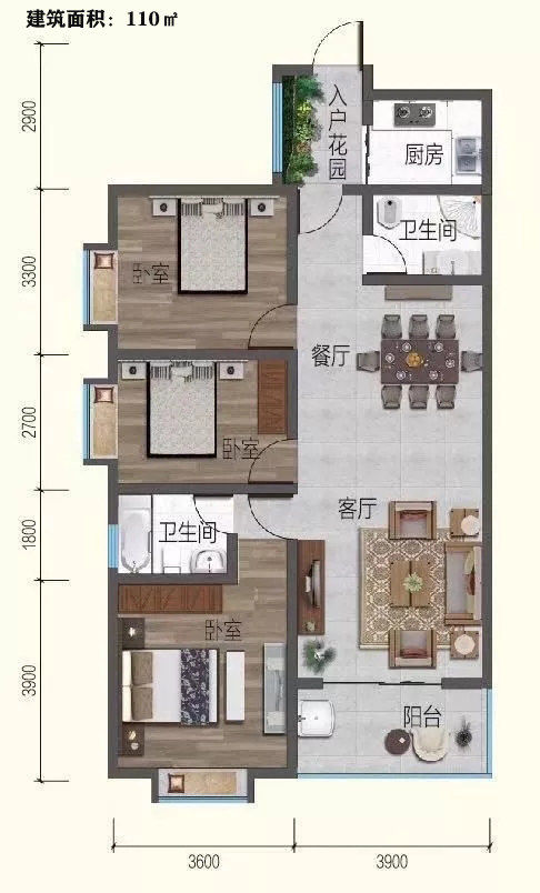 锦康富春御园户型图