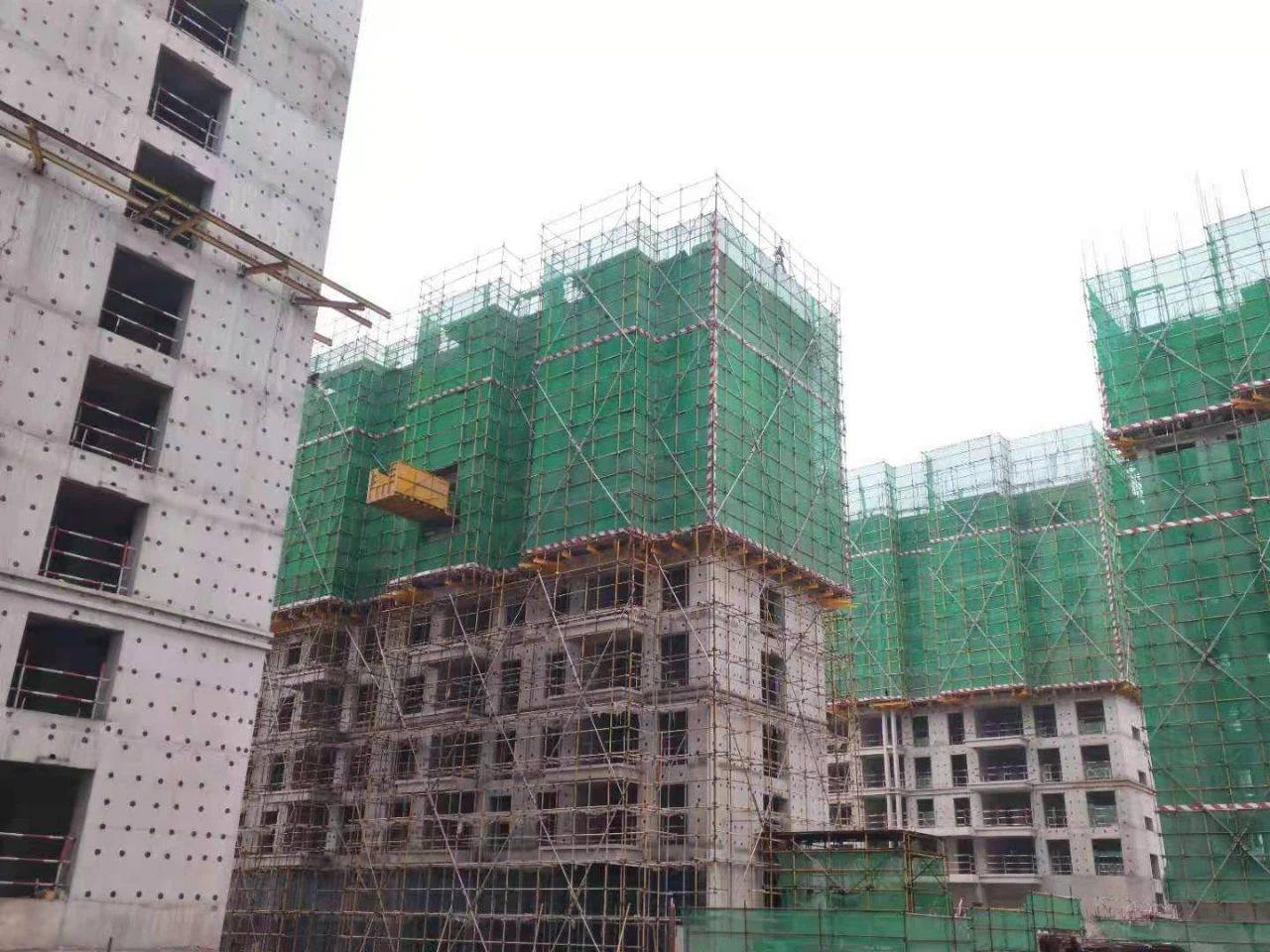 中建龙熙国际工程进度图