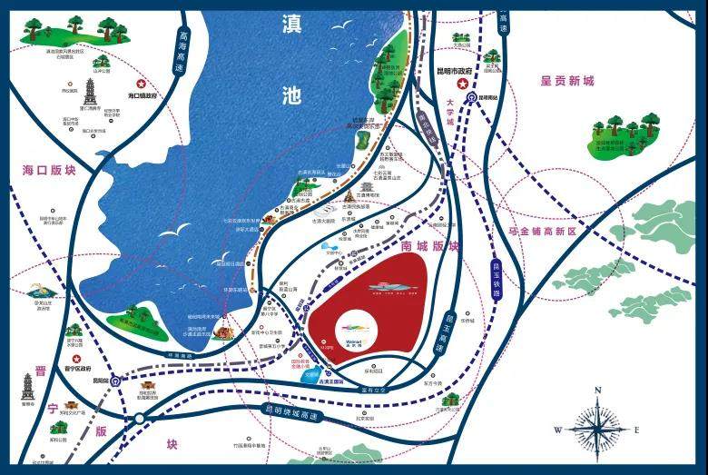 春城365交通图