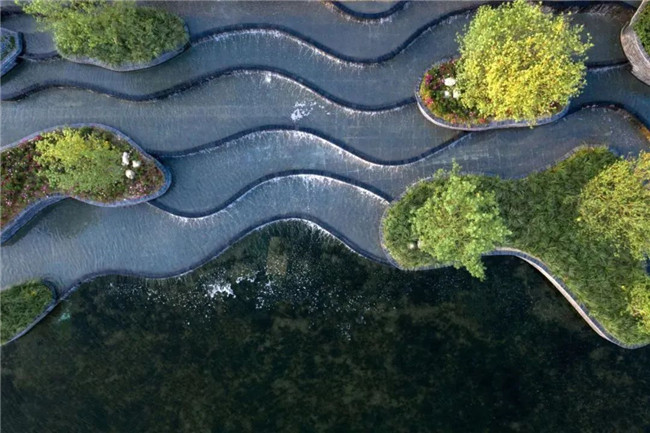 和光屿湖实景图