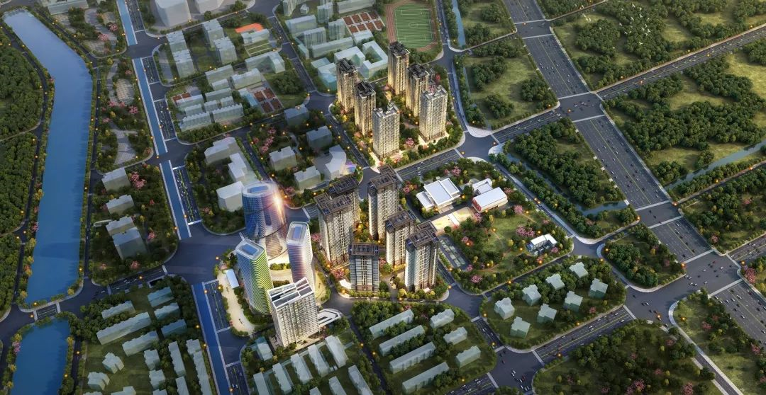 北科建春城大观效果图