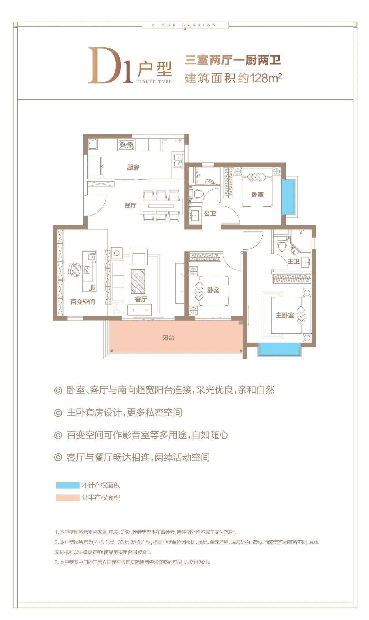 美的云璟户型图