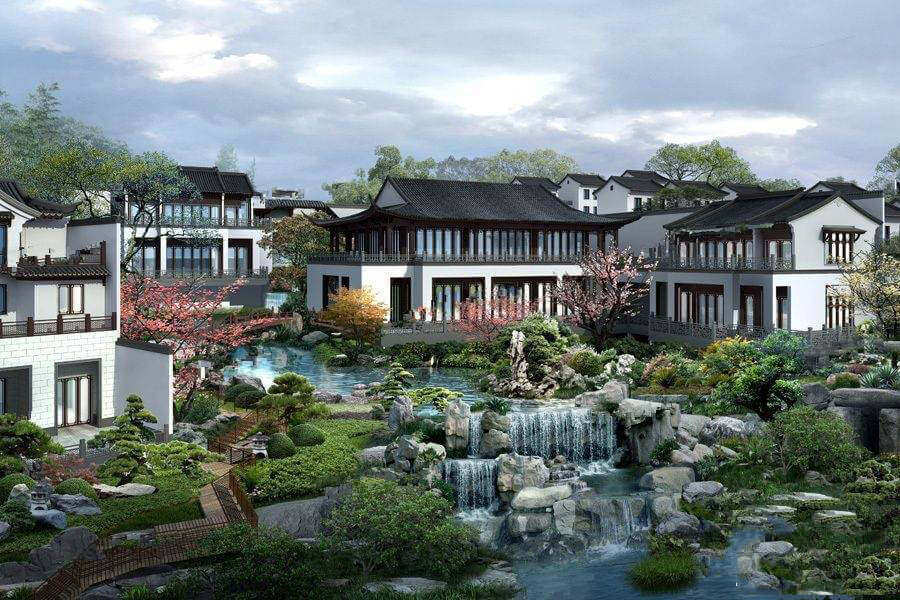 蓝光云报芙蓉园效果图