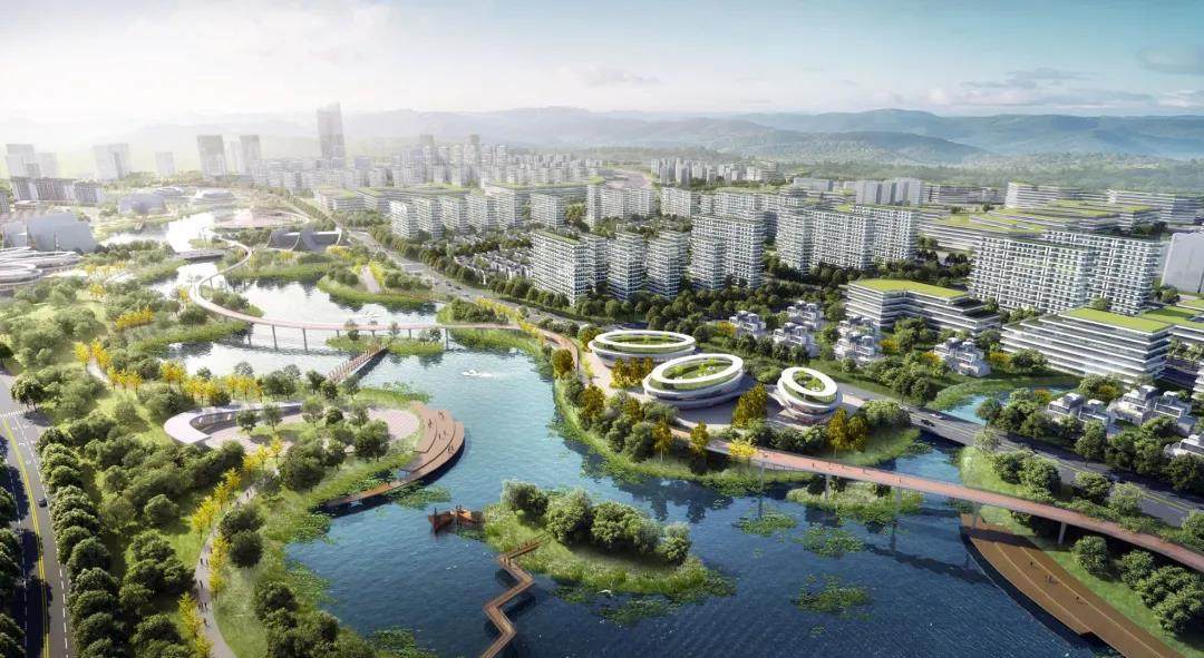 融创雁来湖小镇效果图