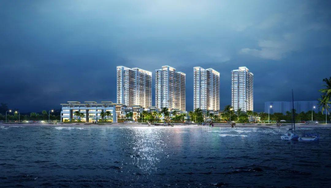 钦州海蓝凤凰海岸效果图