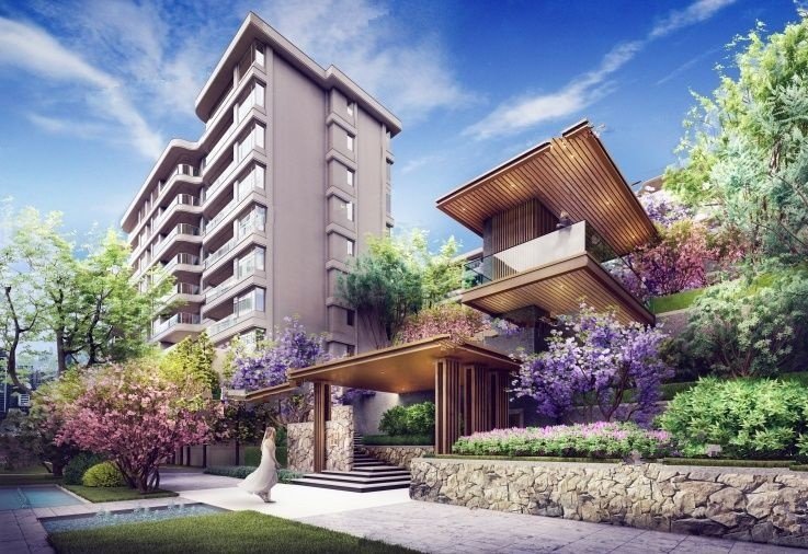 中国铁建山语桃源效果图
