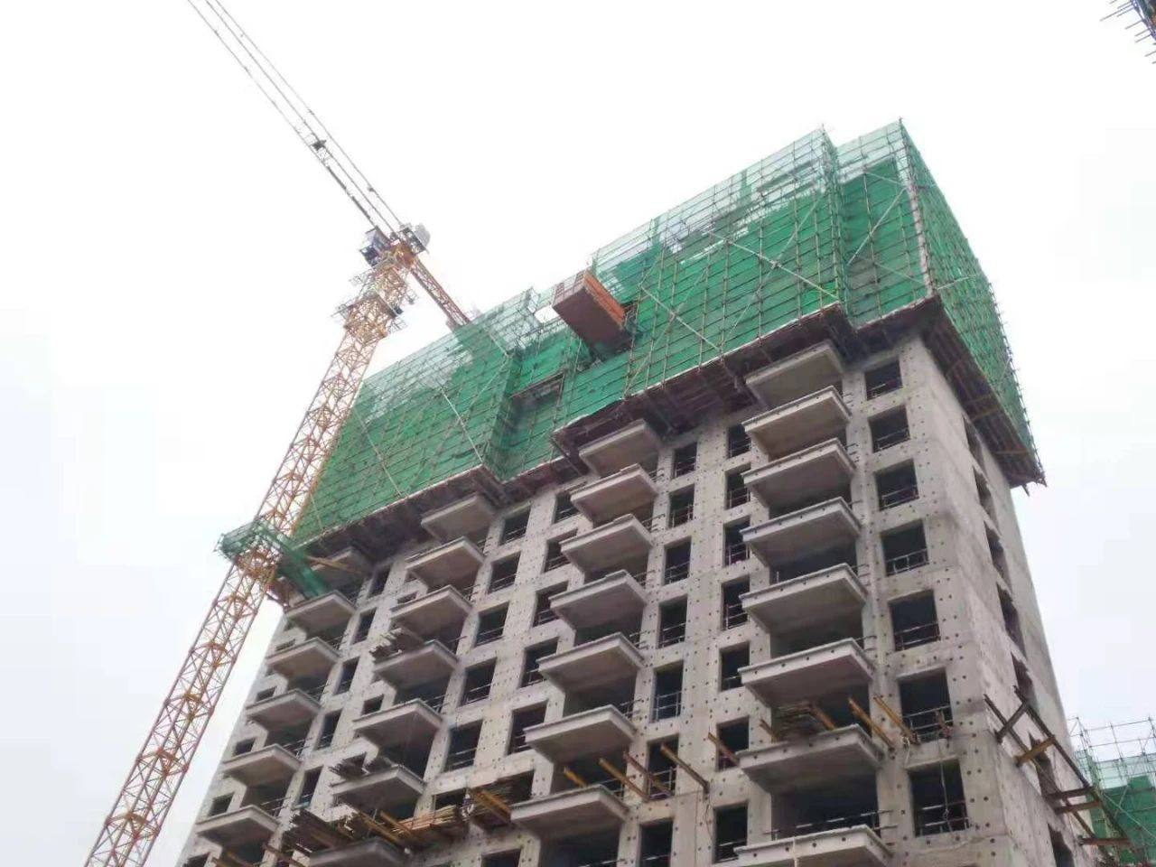 中建龙熙国际工程进度图