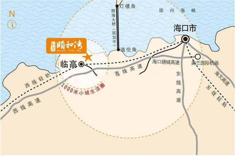 信基颐和湾交通图