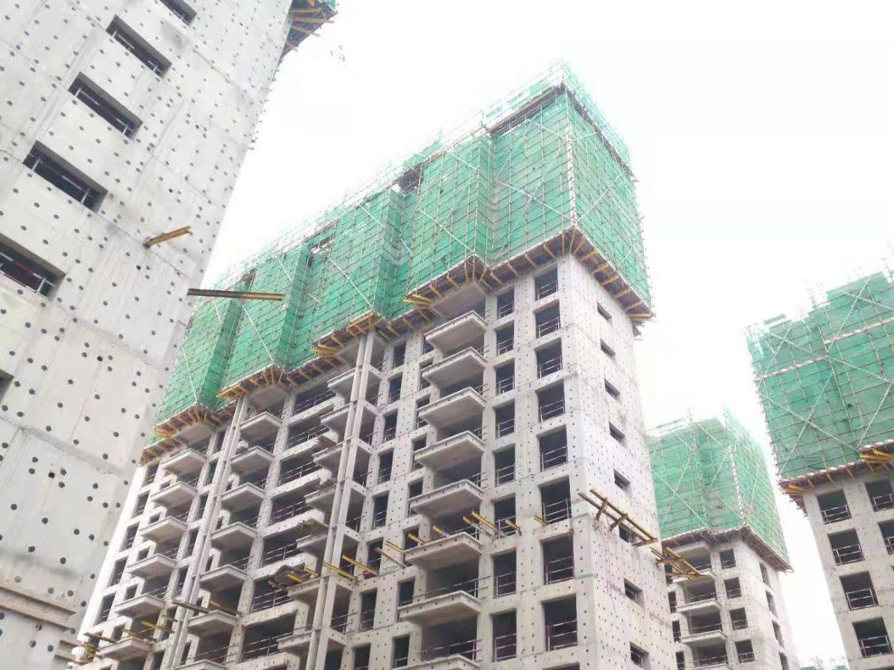 中建龙熙国际工程进度图