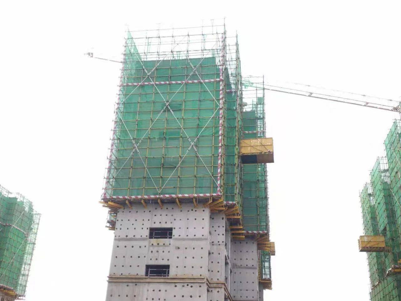 中建龙熙国际工程进度图