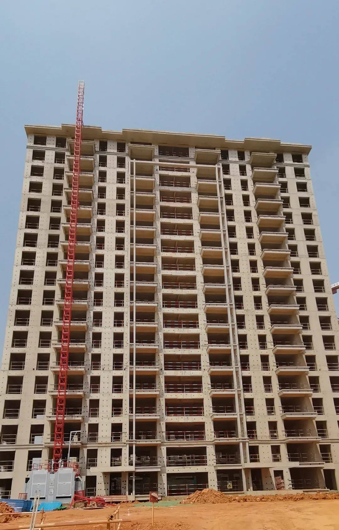 中建龙熙国际工程进度图