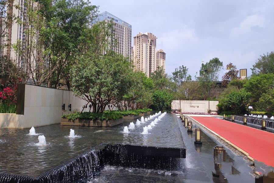 巫家坝金茂广场实景图
