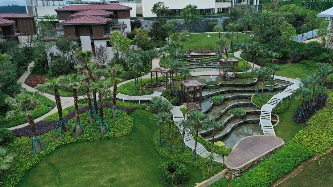 宝能北海湿地小镇实景图