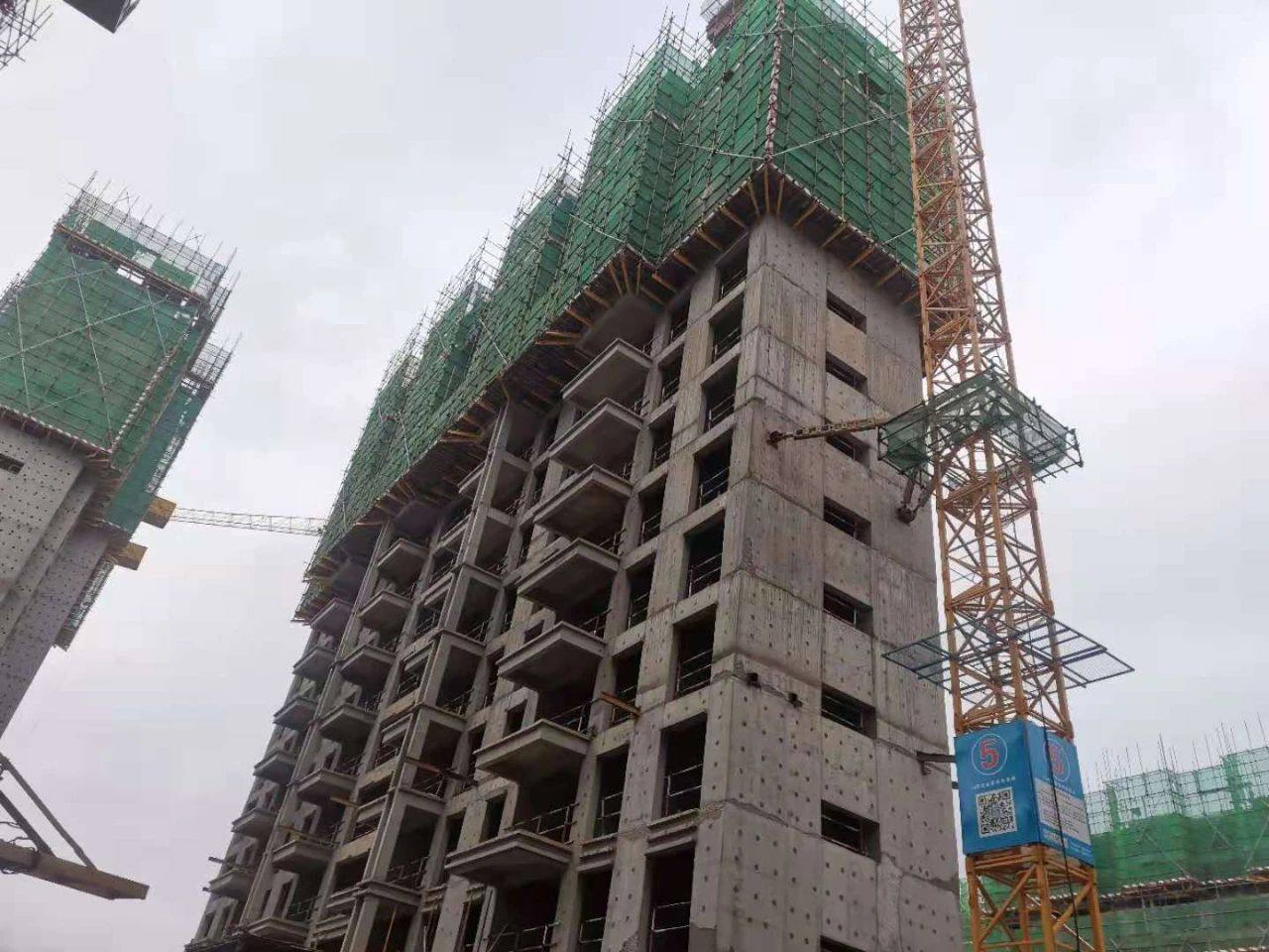 中建龙熙国际工程进度图
