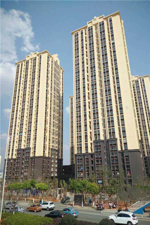 万彩城实景图