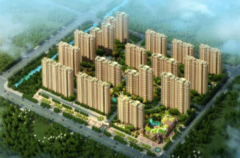 启东碧桂园大名府鸟瞰图