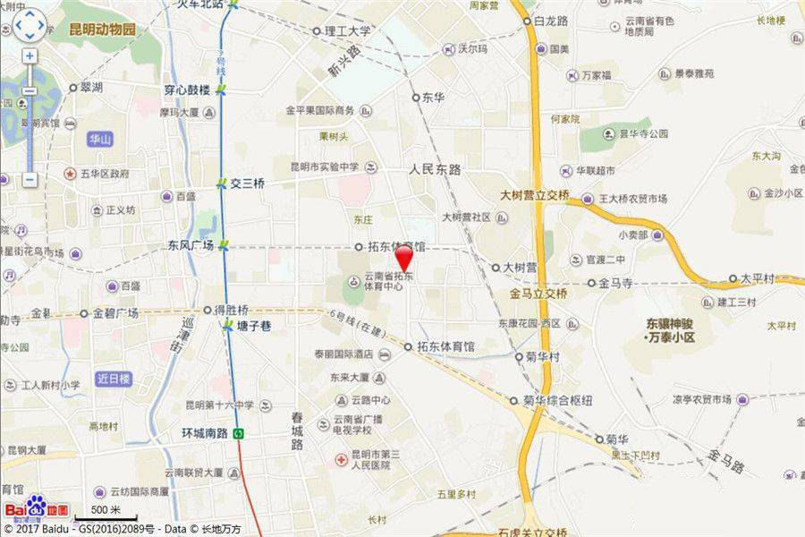 拓东郡交通图