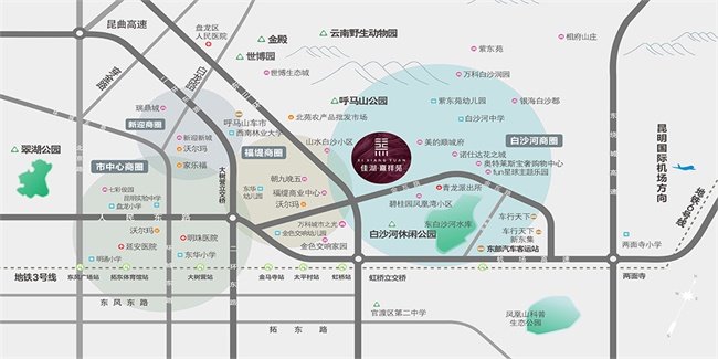 佳湖熹祥苑交通图