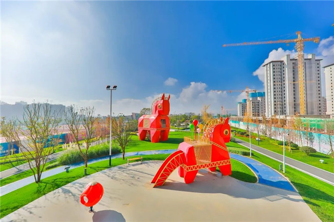 中骏云谷小镇实景图