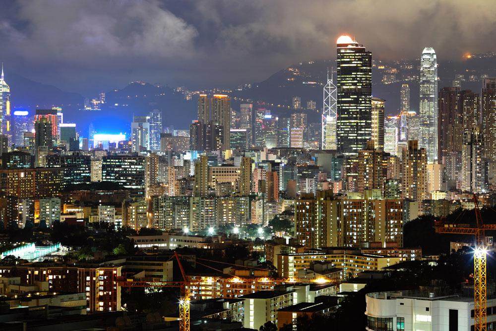 香港夜景 图片来自于网络