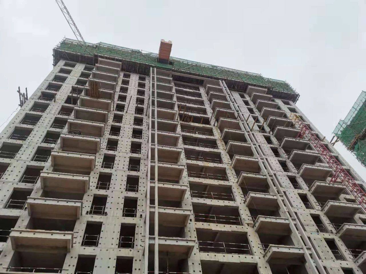 中建龙熙国际工程进度图
