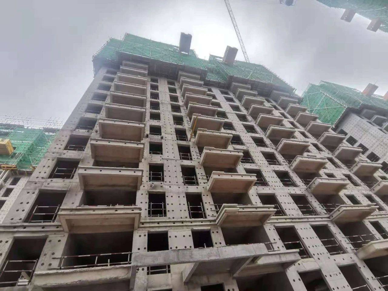 中建龙熙国际工程进度图