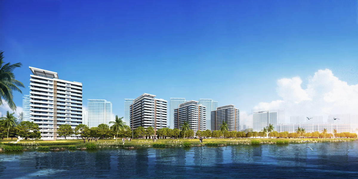 彰泰春江海岸效果图