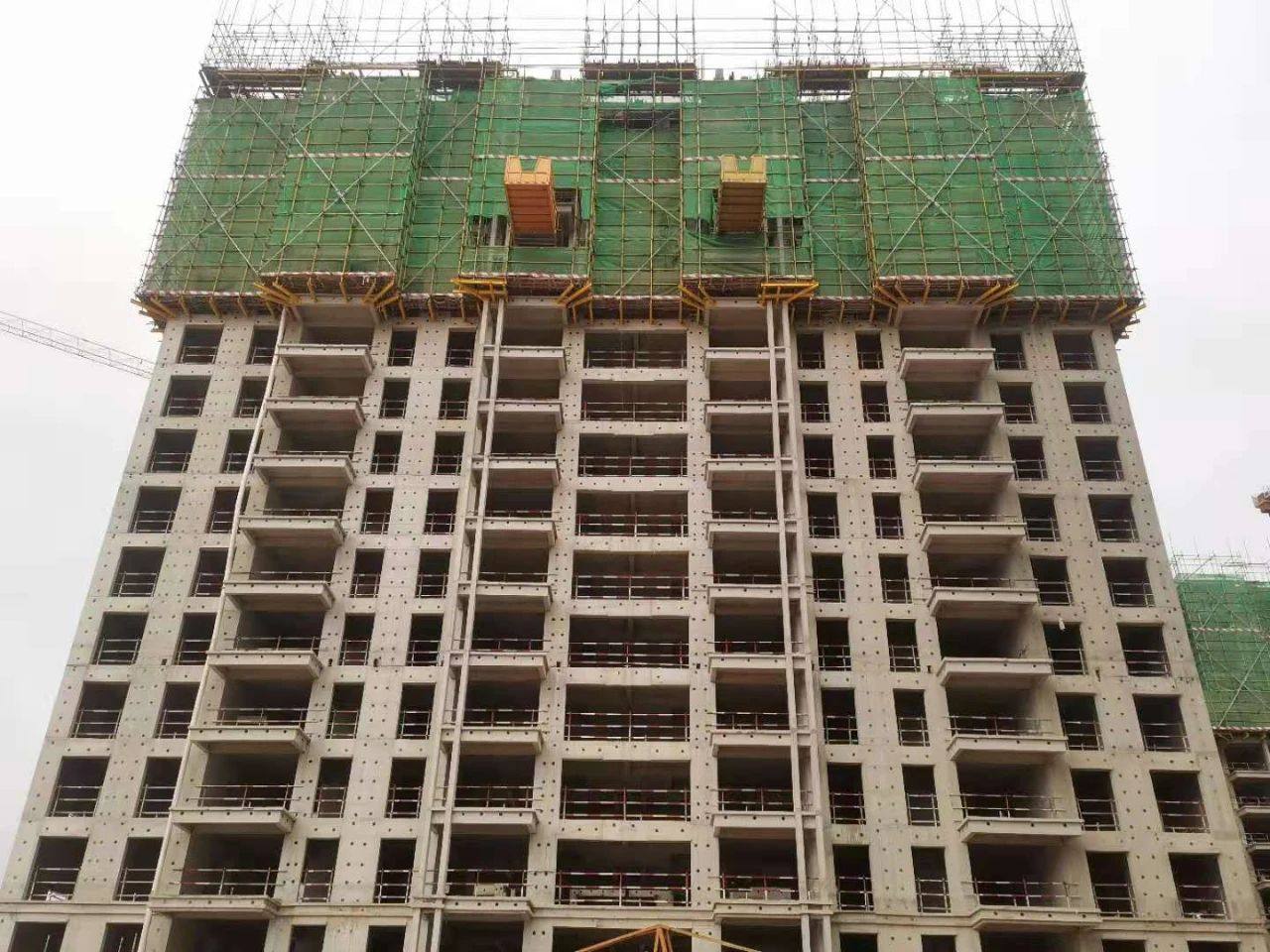 中建龙熙国际工程进度图