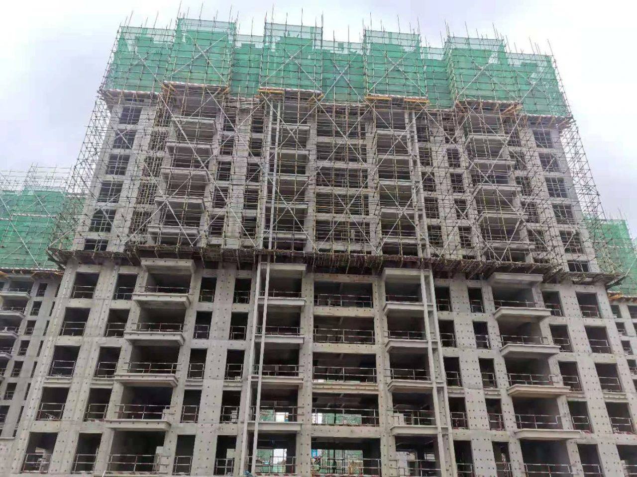 中建龙熙国际工程进度图