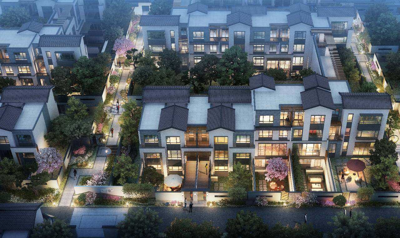 中铁诺德山海春风效果图