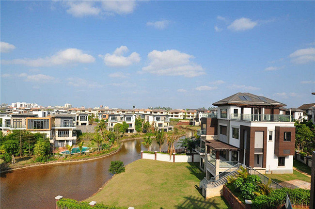 鸿洲江山实景图