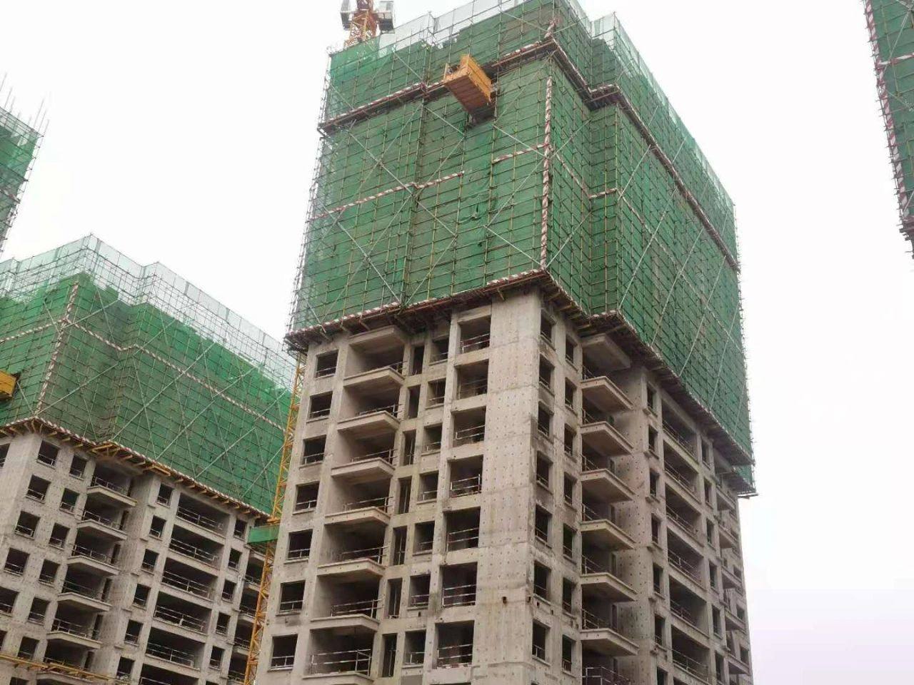 中建龙熙国际工程进度图