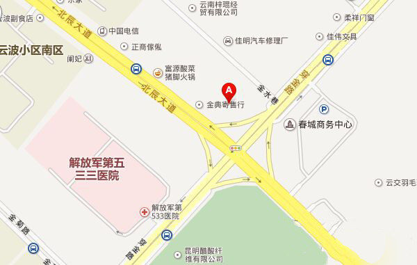 俊发盛唐城交通图